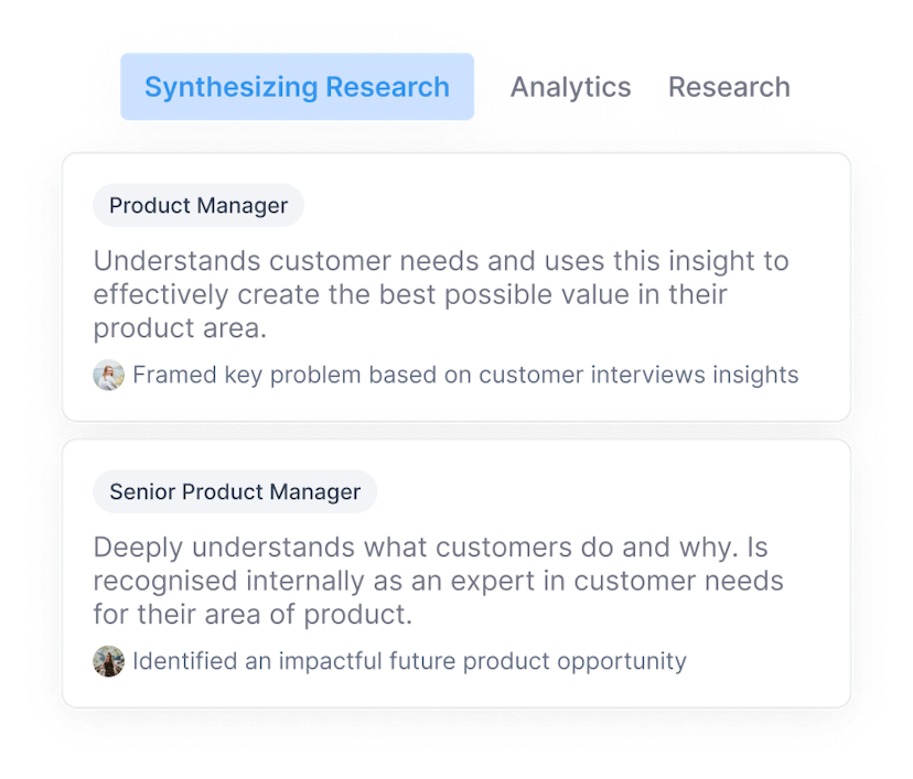 clear Product Management expectations